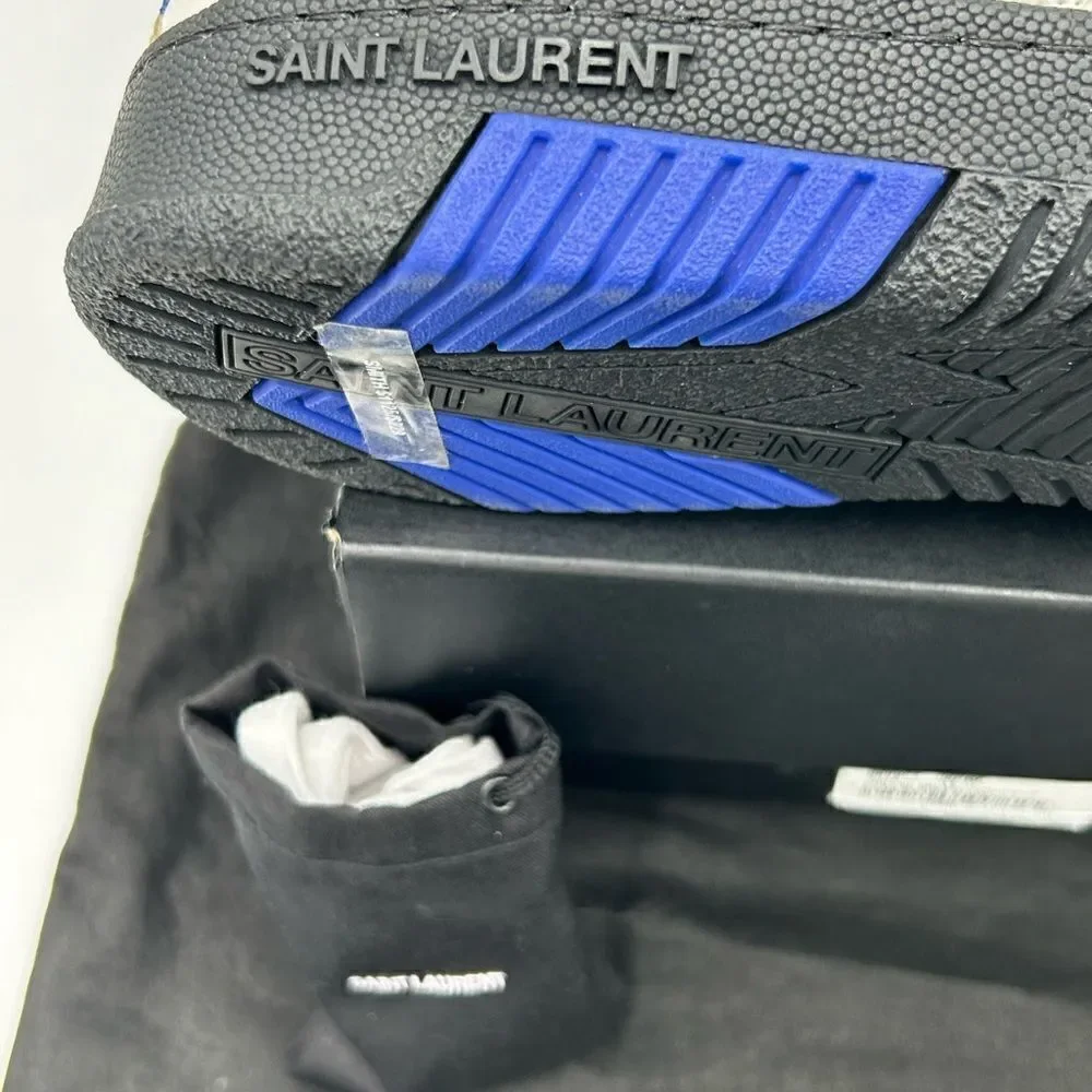 Men’s Saint Laurent cure 05 mid top sneakers size 41 made in Italy